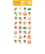 【年賀用品】　古川紙工　ミニシール　縁起物　2026　QS331