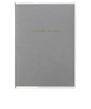 パイロット(PILOT) ライフログ用日付フリー手帳 ファンログ(funlog) A6 パールグレー 【数量限定】