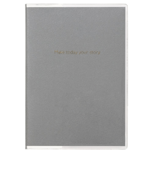 パイロット（PILOT）　ライフログ用日付フリー手帳　ファンログ（funlog）　A6　パールグレー　【数量限定】