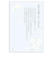 フロンティア 喪中見舞い MPC-059 マーガレット