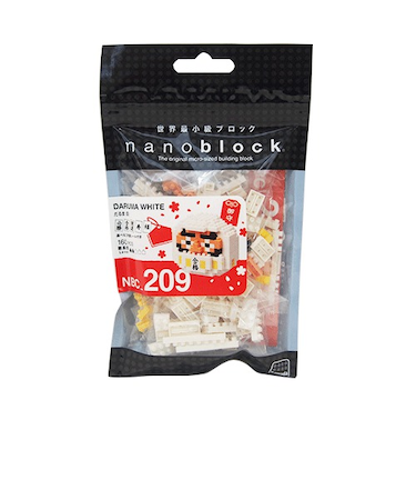カワダ　nanoblock　ナノブロック　NBC209　だるま　白