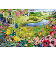 【お買い得】　ラベンスバーガージャパン　ウッドパズル　ワイルド・ガーデン　505ピース