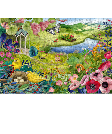 【お買い得】　ラベンスバーガージャパン　ウッドパズル　ワイルド・ガーデン　505ピース
