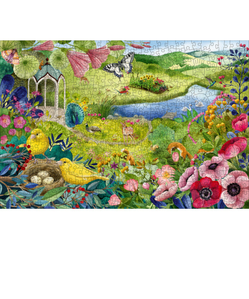 【お買い得】　ラベンスバーガージャパン　ウッドパズル　ワイルド・ガーデン　505ピース