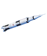 【お買い得】 ラベンスバーガージャパン 3Dパズル アポロ11号 サターンV型ロケット 440ピース