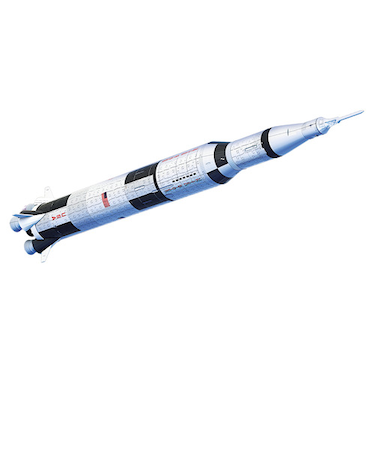 【お買い得】　ラベンスバーガージャパン　3Dパズル　アポロ11号　サターンV型ロケット　440ピース