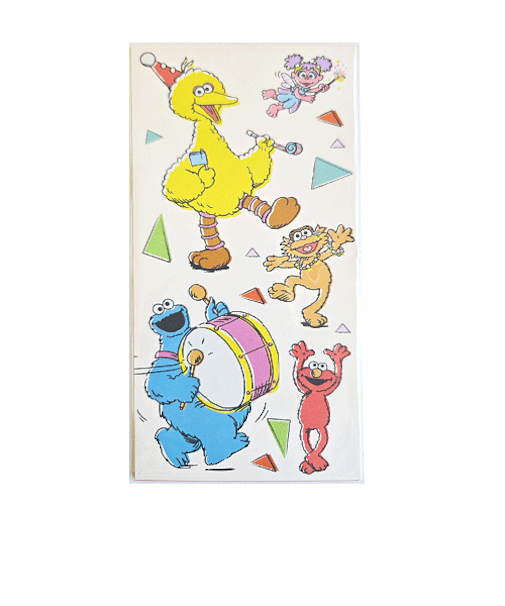 S＆C　ポチ袋　セサミストリート　M　カーニバル　3枚入り