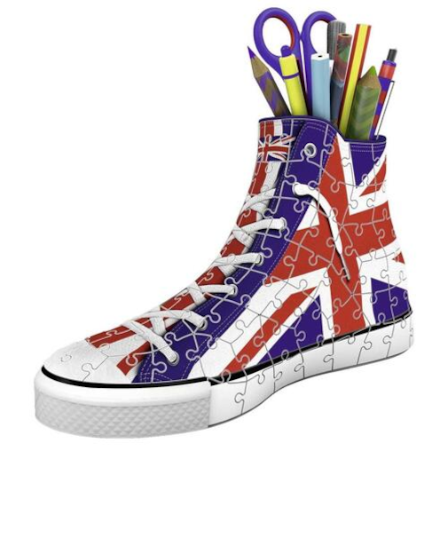 【お買い得】　ラベンスバーガージャパン　3Dパズル　スニーカー　ユニオンジャック　108ピース