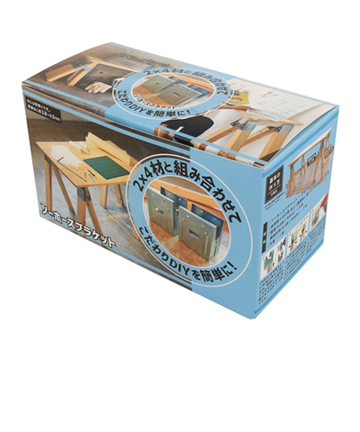 八幡ねじ（YAHATA）　ソーホースブラケット　2個入　ユニクロ