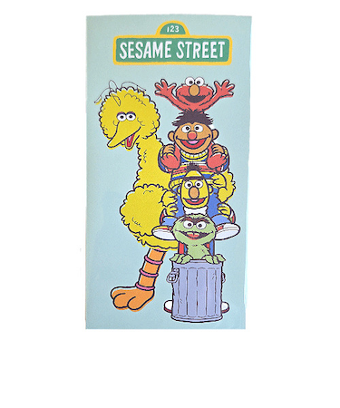 S＆C　ポチ袋　セサミストリート　M　仲間たち　3枚入り