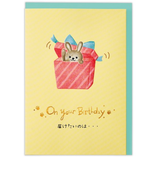 ホールマーク（Hallmark）　グリーティングカード　誕生お祝い　立体　844196　プレゼントボックスから