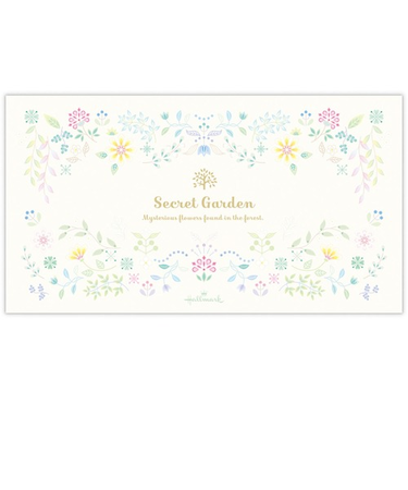 ホールマーク（Hallmark）　一筆箋　831721　シークレットガーデン