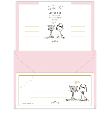 ホールマーク（Hallmark）　レターセット　You're　Special!　セット　スヌーピー　834425　スヌーピー×猫