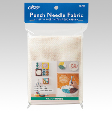 クロバー（Clover）　パンチニードル用ファブリック　50×55cm　57－767