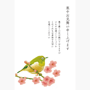 ハンズセレクション 寒中見舞いはがき 私製 PHM-015 4枚入り