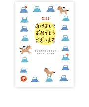 【年賀用品】　古川紙工　年賀はがき　和-Life　3枚入