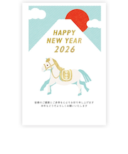 【年賀用品】 古川紙工 年賀はがき 和-Life 3枚入