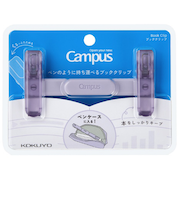 コクヨ（KOKUYO）　キャンパス　ペンのように持ち運べるブッククリップ　パープル　BC－H01V
