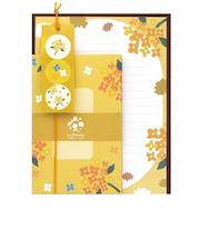 ラボクリップ（LABCLIP）　ラ・レコルト　レターセット　イエロー