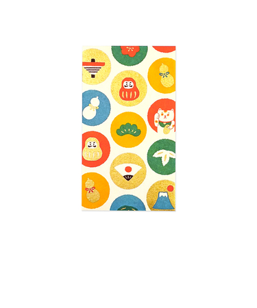 フロンティア　ふわり　年賀ぽち袋　万福　3枚入