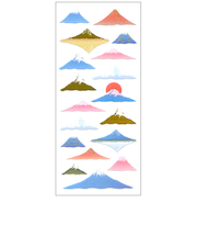 オクヤマ　和風シール　JP328　富士山