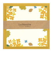 ラボクリップ（LABCLIP）　ラ・レコルト　ミニレター　イエロー