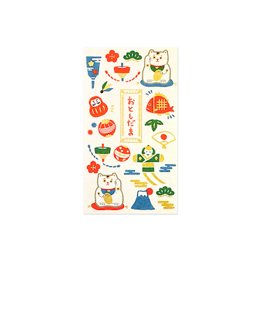 フロンティア　ふわり　年賀ぽち袋　お正月　3枚入