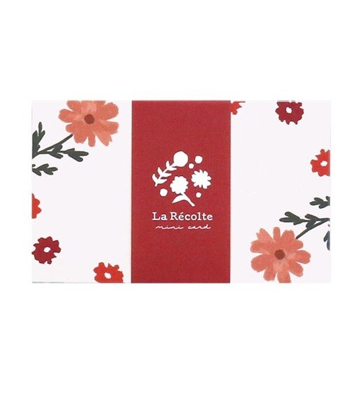 ラボクリップ（LABCLIP） ラ・レコルト ミニカード レッド｜ハンズの