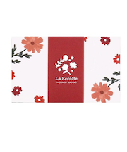 ラボクリップ（LABCLIP）　ラ・レコルト　ミニカード　レッド