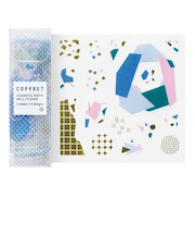 キングジム(KING JIM) シール コフレL COFL002 ラグーンブルー