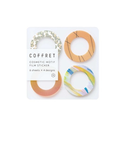 キングジム(KING JIM) シール コフレW COFW003 アプリコットオレンジ