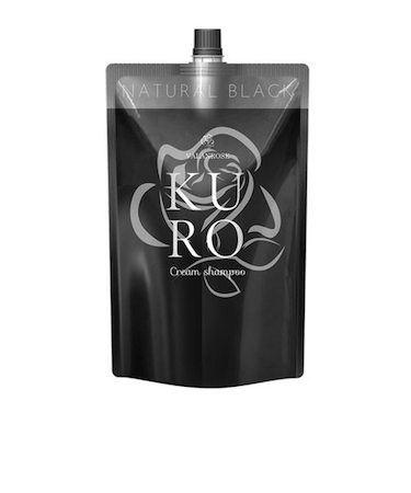 バランローズ（VALANROSE）　KURO　クリームシャンプー　ナチュラルブラック　400g