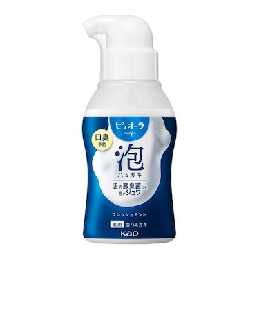 花王　ピュオーラ　泡ハミガキ　フレッシュミント　110mL