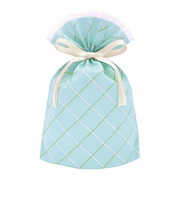 インディゴ　ギフトバッグS　ラティス　PG132　ライトブルー