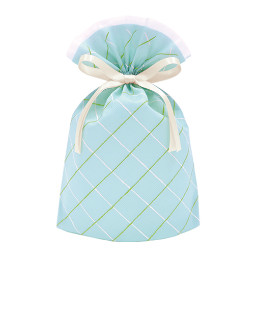 インディゴ　ギフトバッグS　ラティス　PG132　ライトブルー