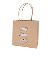 インディゴ　キャリーバッグS（2枚入）　ゆるねこ　PC189　クラフト