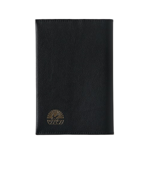 エムプラン（CUBIX）　ツバメ　本革ブックカバー　文庫サイズ　010146－15　ブラック