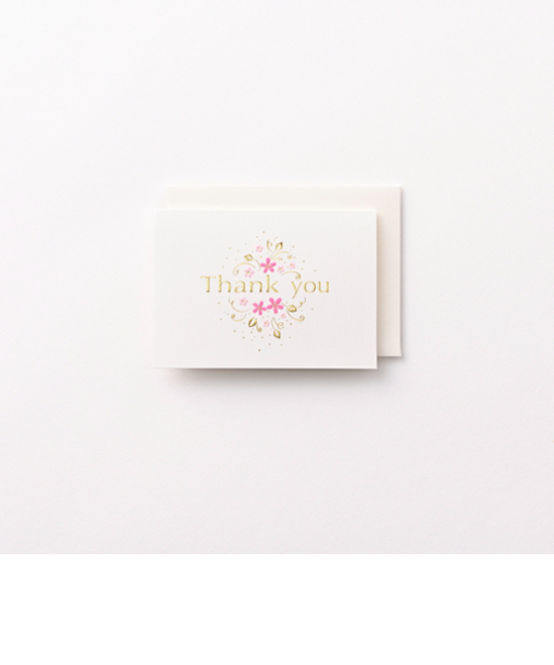 EASE（イーズ）　カジュアルサンキューミニカード　GT1379　ホワイト