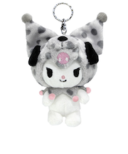 【お買い得】　ニキ（NICI）×サンリオキャラクターズ　キーホルダー　10cm　クロミ×ダルメシアン