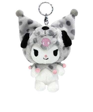 【お買い得】　ニキ（NICI）×サンリオキャラクターズ　キーホルダー　10cm　クロミ×ダルメシアン