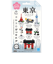 カワダ　ナノブロック　ミニナノ　東京　NBMC-80