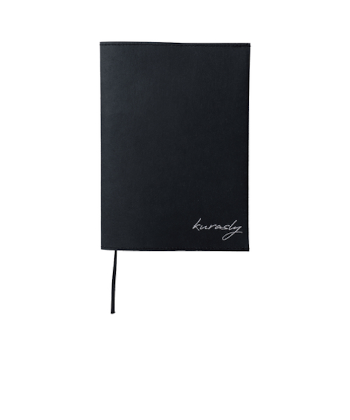 包む　クラスリー（KUrasly）　ブックカバー　A6　TA020　ブラック