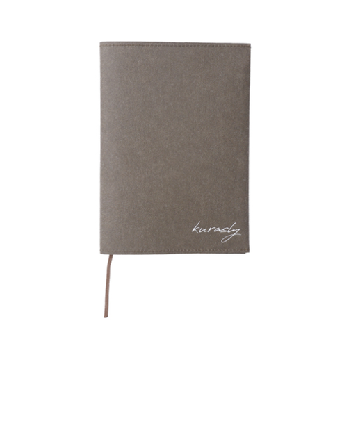 包む　クラスリー（KUrasly）　ブックカバー　A6　TA022　ブラウン