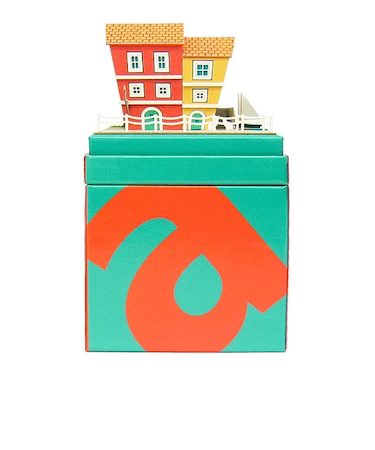 さんけい　みにちゅあーとmini　MP05－05　小さな港町