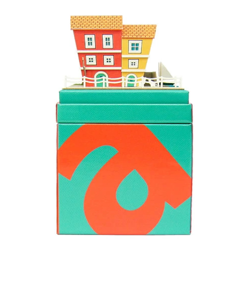 さんけい　みにちゅあーとmini　MP05－05　小さな港町