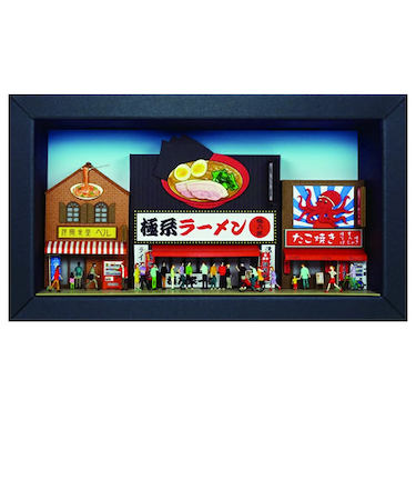 さんけい　みにちゅあーとキット　ジャパミニシリーズ　MP11－02　飲食街2