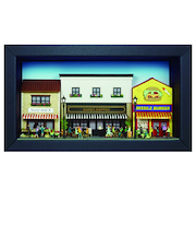 さんけい　みにちゅあーとキット　ジャパミニシリーズ　MP11－04　飲食街4