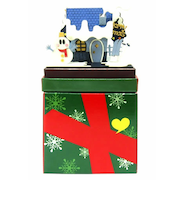 さんけい　みにちゅあーとmini　MP05－12　クリスマス　スキーロッジ