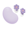 ソニック（sonic）　お花の集中耳栓　シリコンタイプ　SP－2022－V　バイオレット