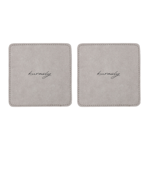 包む　クラスリー（KUrasly）　コースター2枚　TA045　グレー